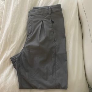 Size 6, grey Lululemon work pants.